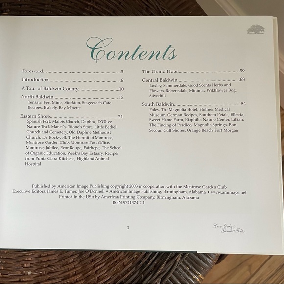 Live Oaks & Gentle Folks Baldwin County Alabama History Hardcover 2003 - Picture 7 of 8